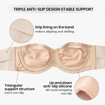 Non-Slip Convertible Bra™ - Gives Tremendous Shaping And Support