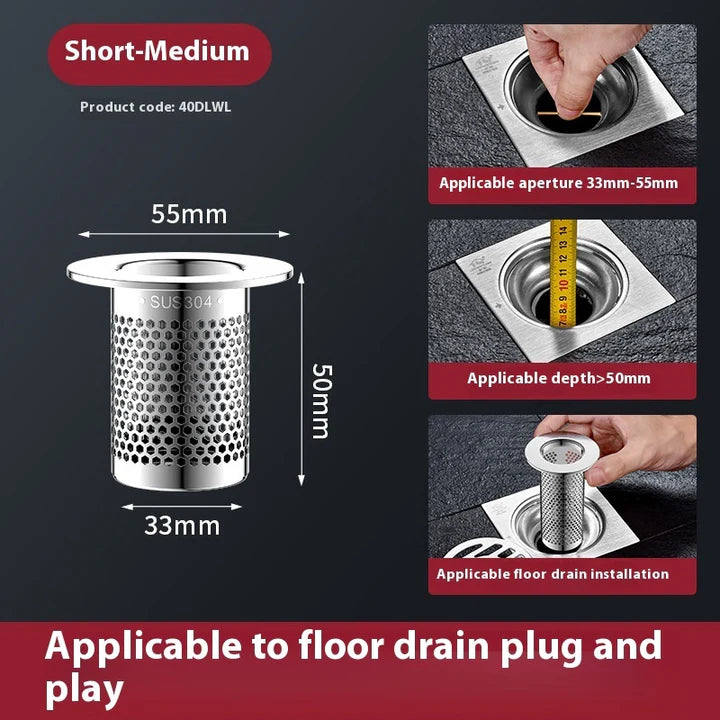 Washbasin Leaking Plug™ - Protect Pipelines from Clogging