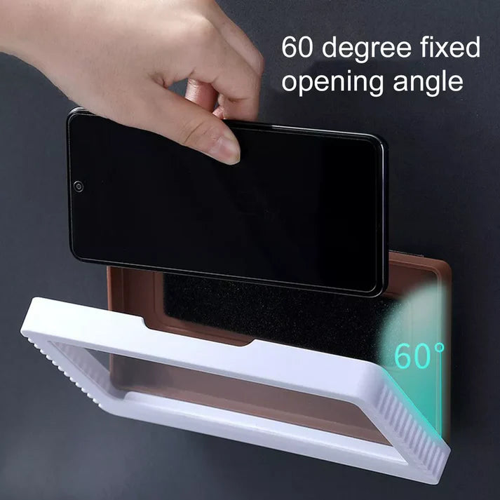 Wall-Mounted Phone Holder™ -  Waterproof and Reliable sealing Protection