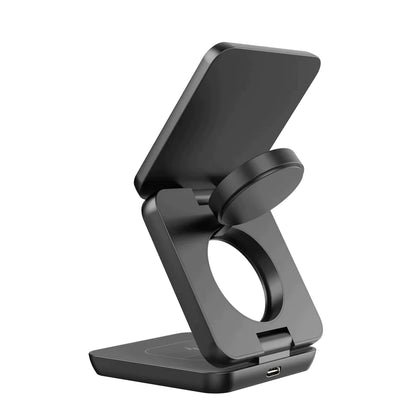 MagSnap™  - 3-In-1 Fast Charging, Foldable & Wireless Charger