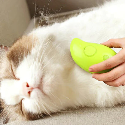 Steam Pet Brush™ - Healthy Skin, Hair Care & Pet Comfort