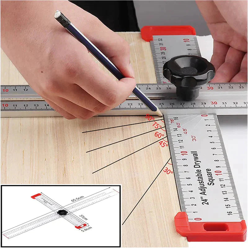 Precision Measuring Made Easy with the Woodworking Marking Measuring Tool