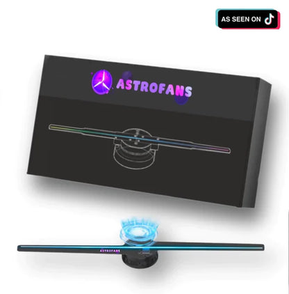 Astro Fan Pro™ - Holographic LED Fan Innovation