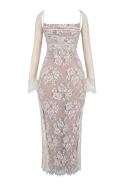 Floral Lace Dress™ - Romantic Elegance